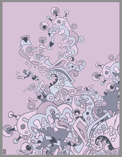 5 AM in Tucson-D23 Print