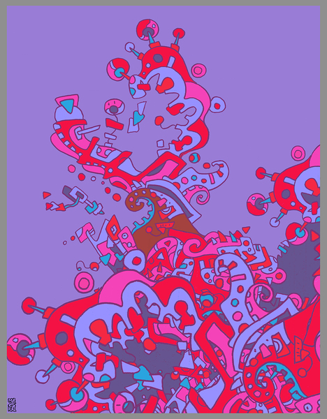 7 PM in Tucson-D23 Print