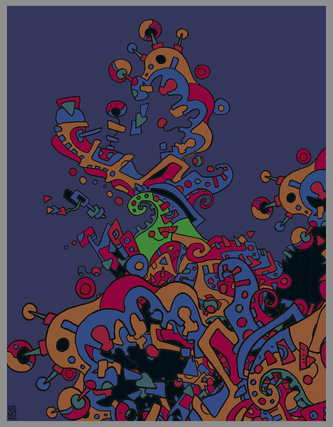 9 PM in Tucson-D23 Print