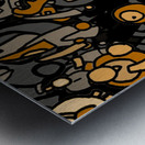 Microbiome 7FB-D Metal print