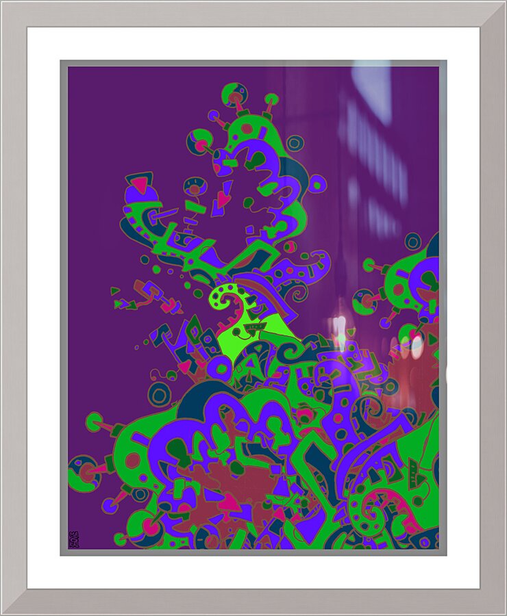 3 AM in Tucson-D23 Picture Frame Printing