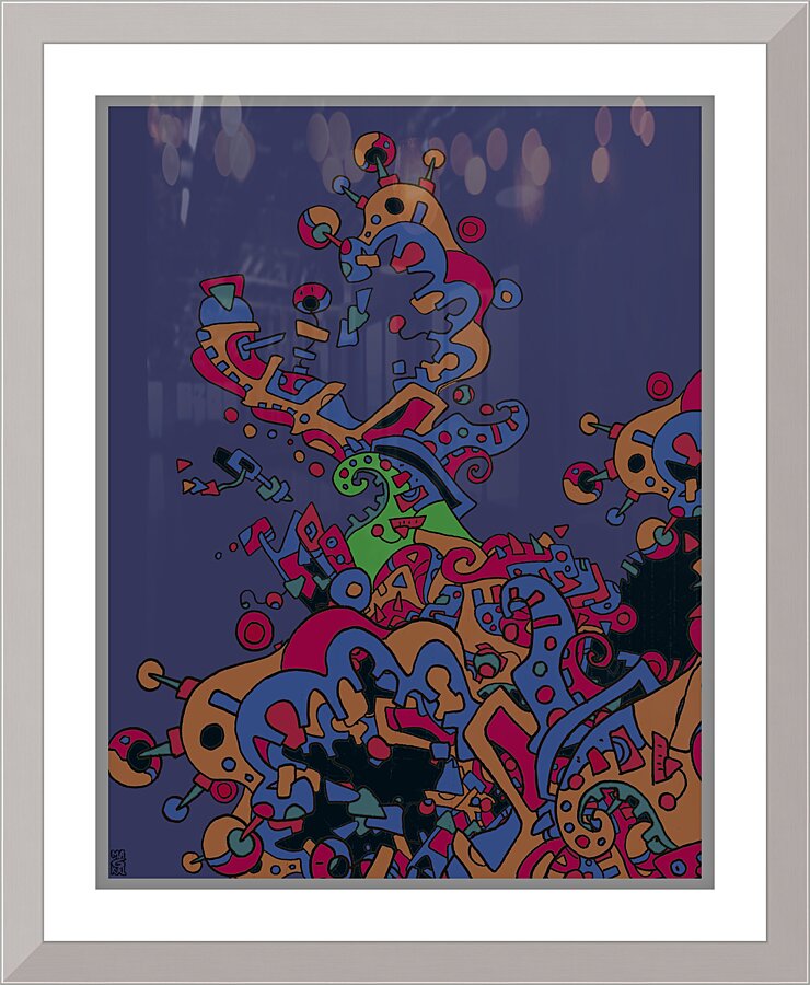 9 PM in Tucson-D23 Picture Frame Printing