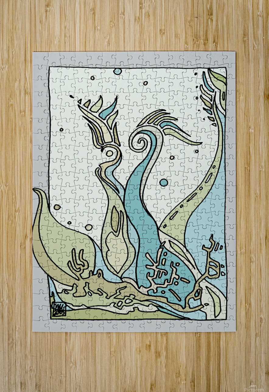 Singing Birds 01A-OS Martine Gaudissart Puzzle printing