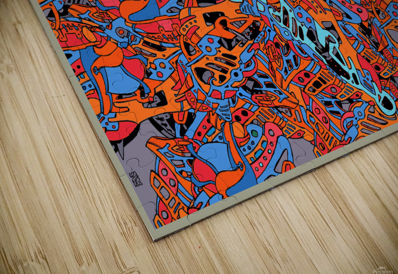 Electric 1BR-F Martine Gaudissart Puzzle