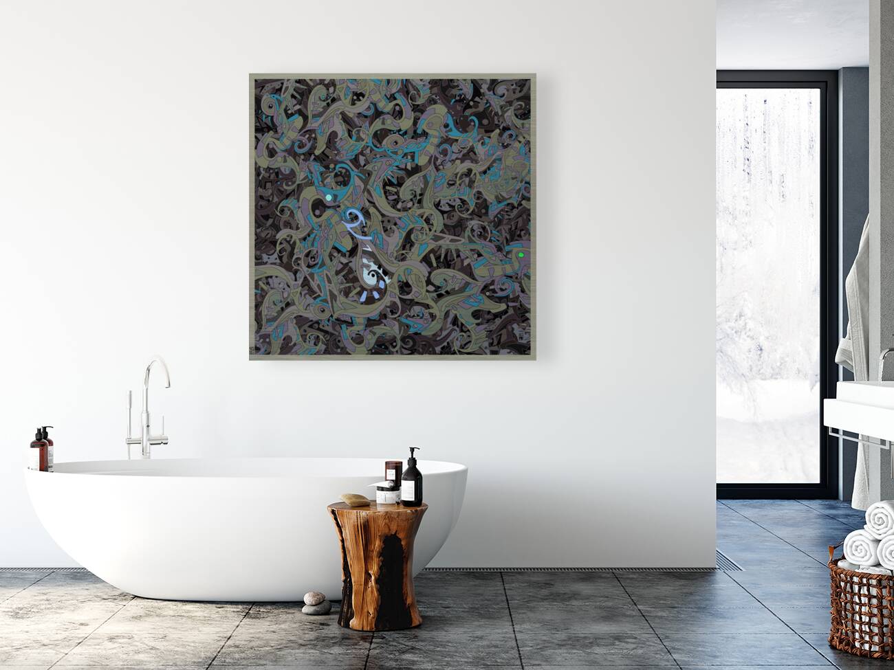 Hot Topic  BLUE  Vintage 002a Reproduction